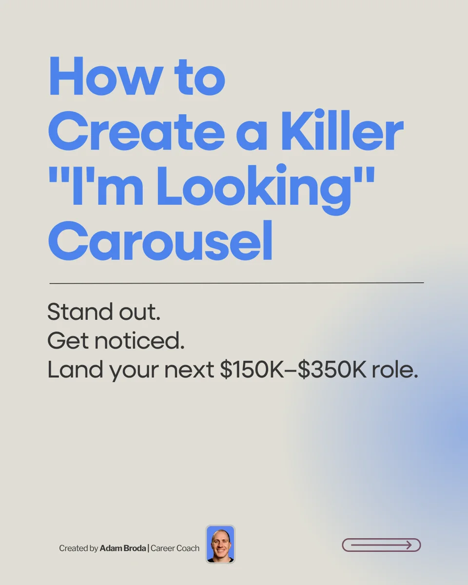 Carousel slide 1: How to create a killer “I’m Looking” carousel